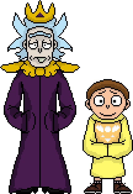 Rick Sprites Shifted Realities Rick and Morty sprites by CARNO-POWER on DeviantArt