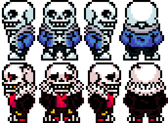 UnderFell Sans Earthbound styled battle thingy by CARNO-POWER on