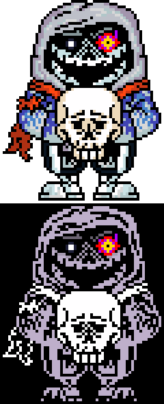 DustTale Sans sprite by me by PhantomDestroyer000 on DeviantArt