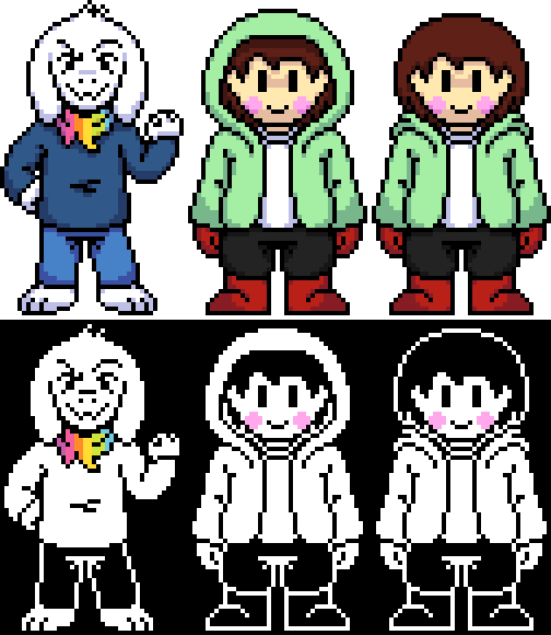 Storyshift Asriel And Chara Sprites V6 By Carno Power On Deviantart Storyshift Asriel And Chara Sprites V6 By Carno Power On Deviantart