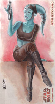 Aayla Secura pinup