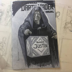 Star Wars Sketch Cover