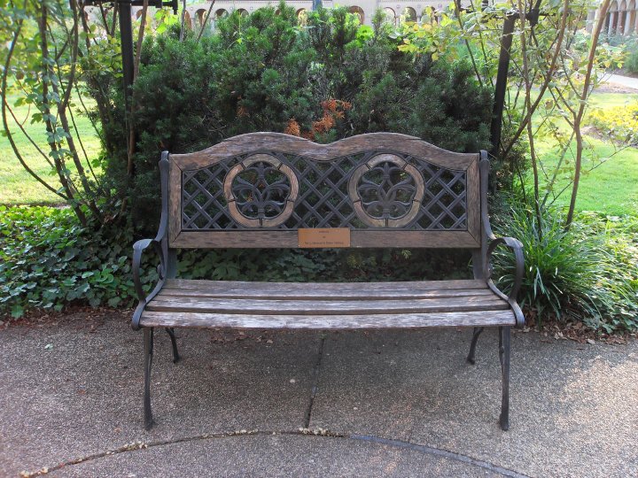 Franciscan monastery bench