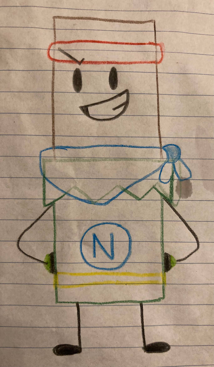 A paper drawing of my oc by Naimthegreat on DeviantArt