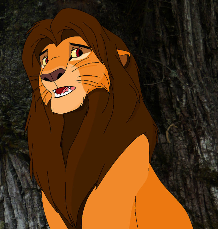 Kopa Scared Kopa the lion king from disney by Ziondickey21 on DeviantArt