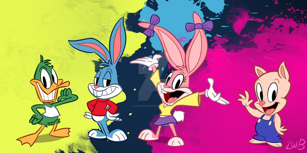 Tiny toons style the looney tunes show by Ziondickey21 on DeviantArt