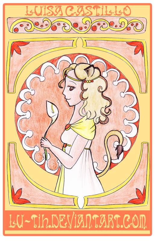 Leona Art Nouveau by Lutih