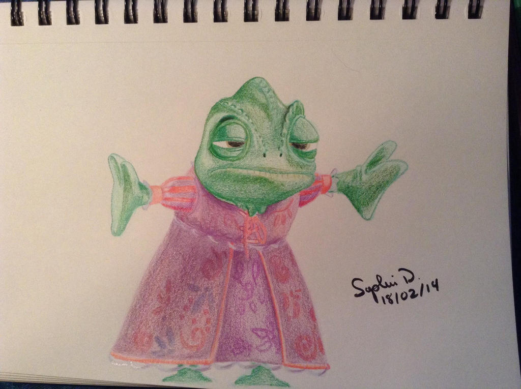Pascal - Tangled by sofygrafe on DeviantArt