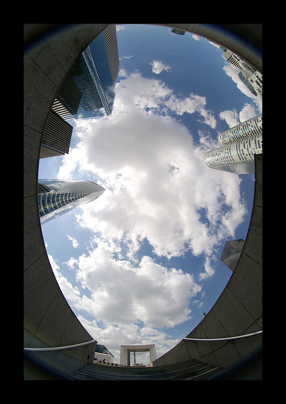 La Defense Fisheye