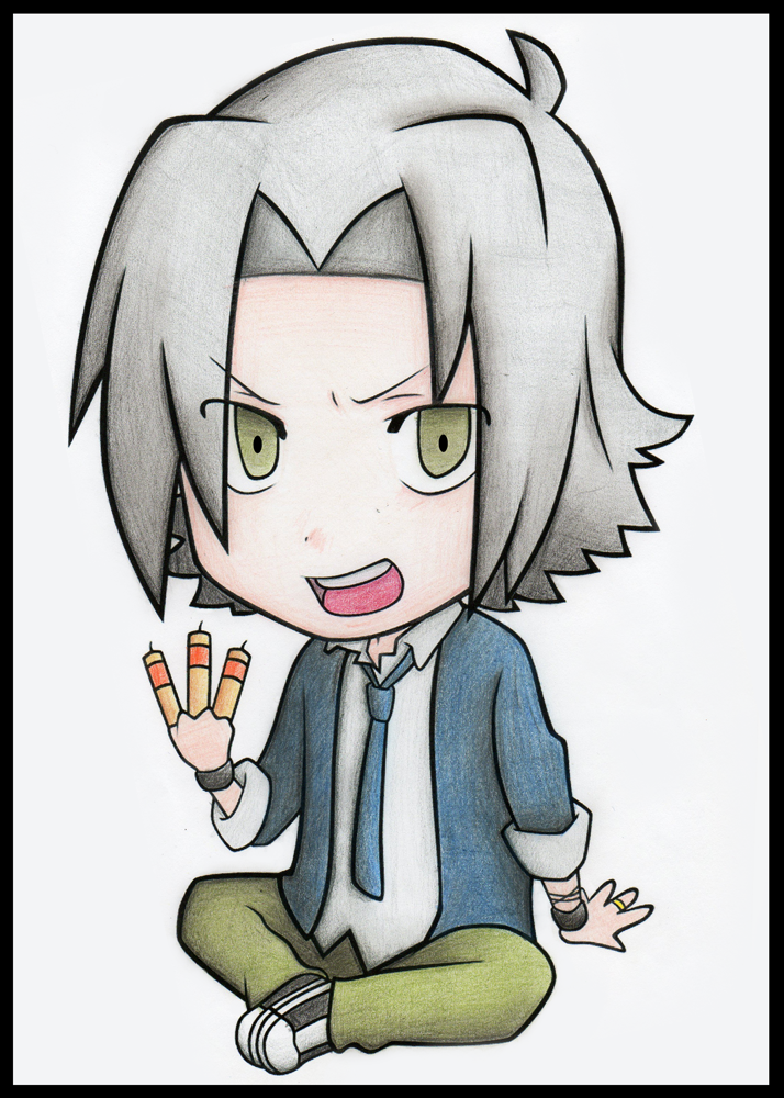 Gokudera Painted :P