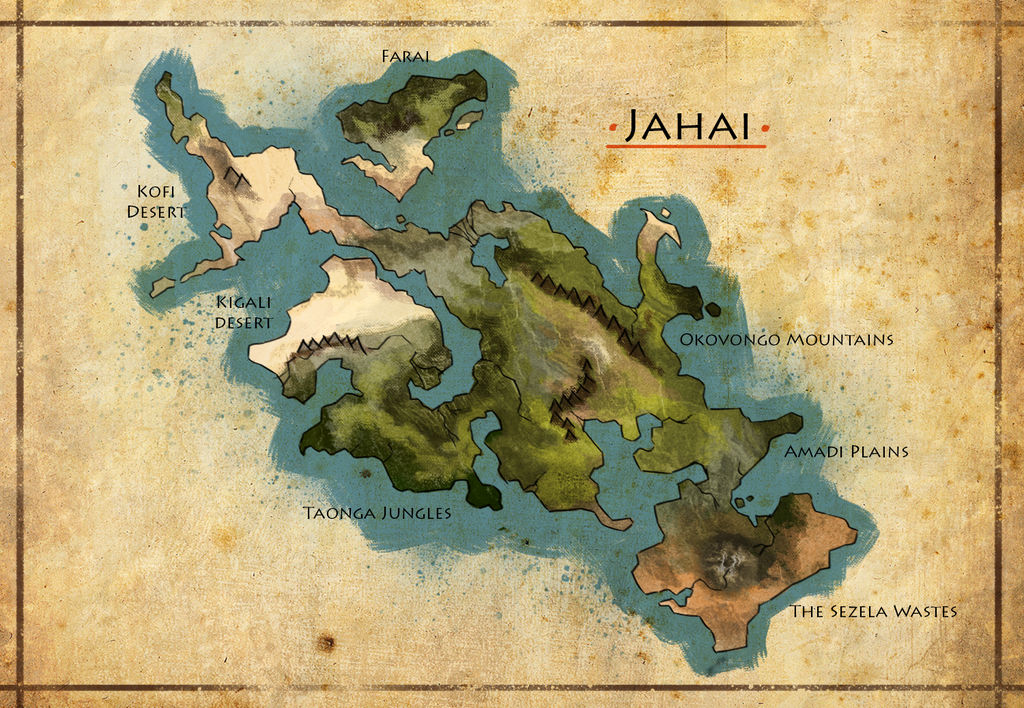 Jahai - The Map by ElectroNugget on DeviantArt