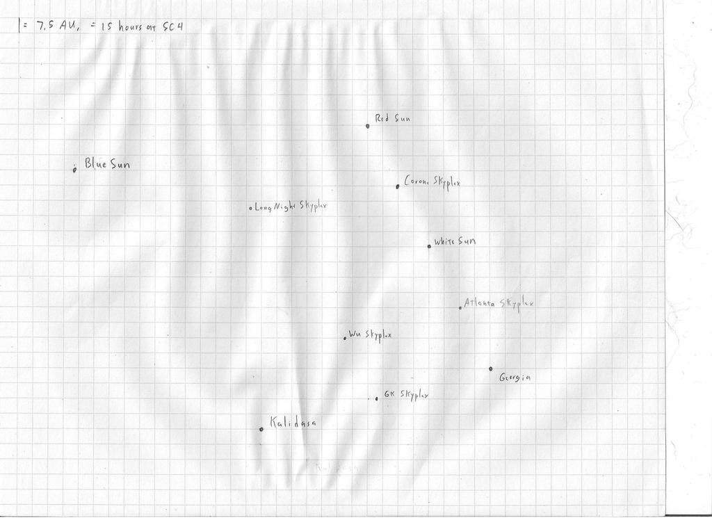 Map of the 'Verse
