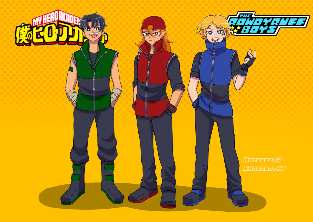RRB x MHA by Natsuki67 on DeviantArt