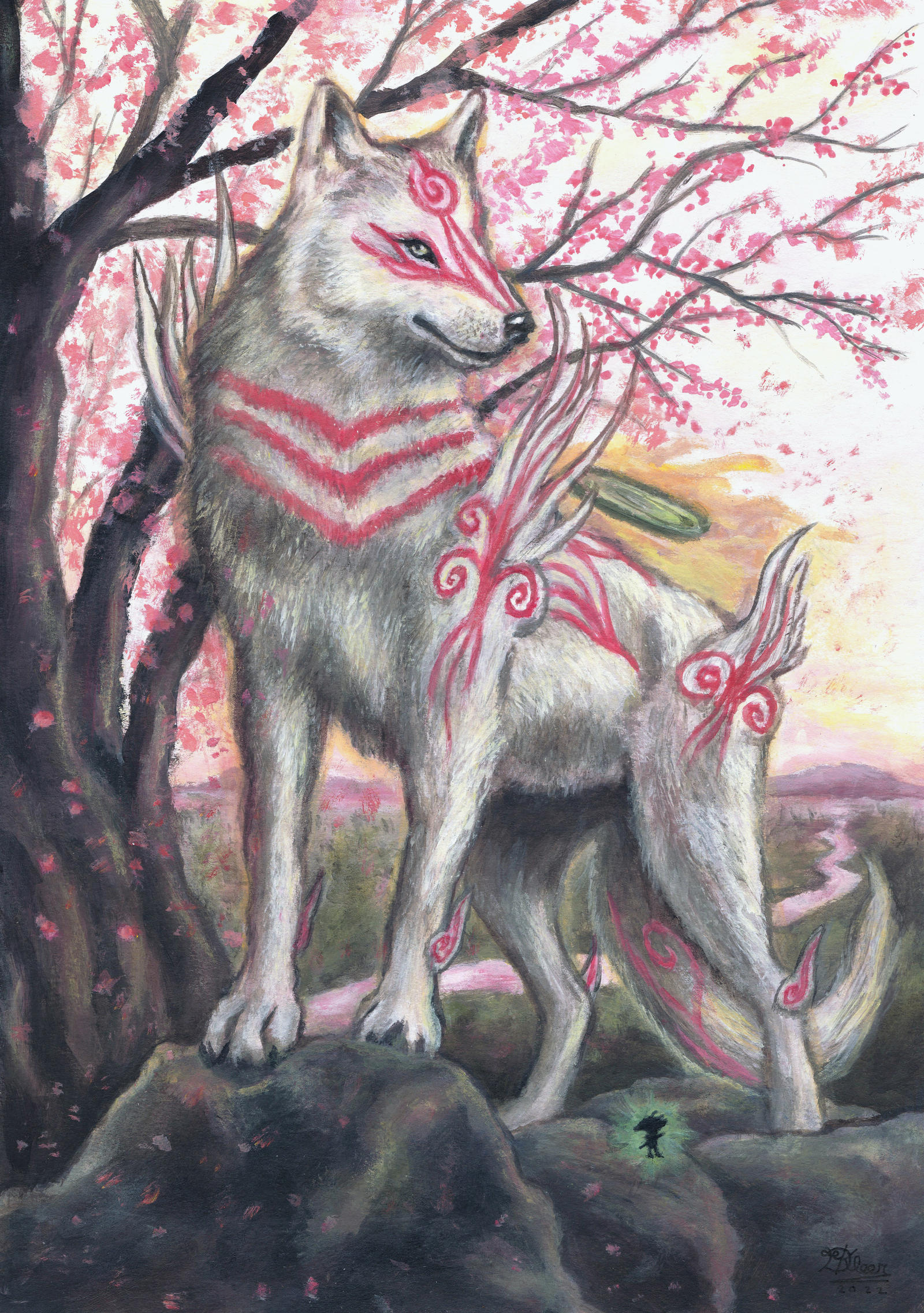 Okami by daviddekleer on DeviantArt