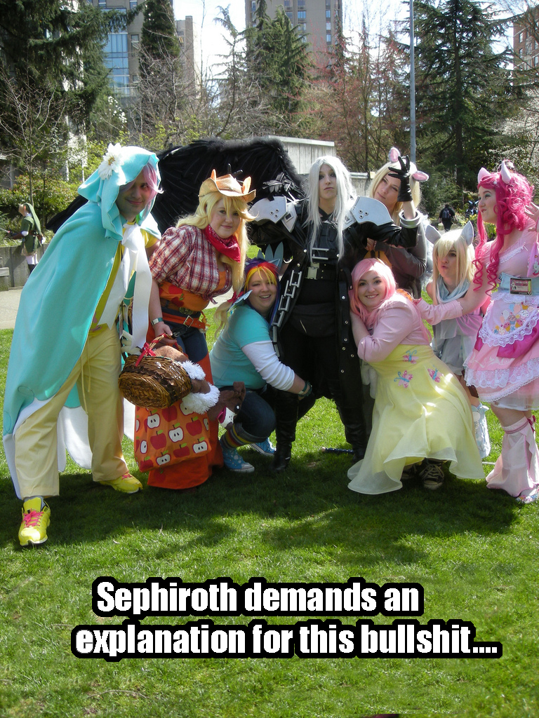 Sephiroth and the Ponies