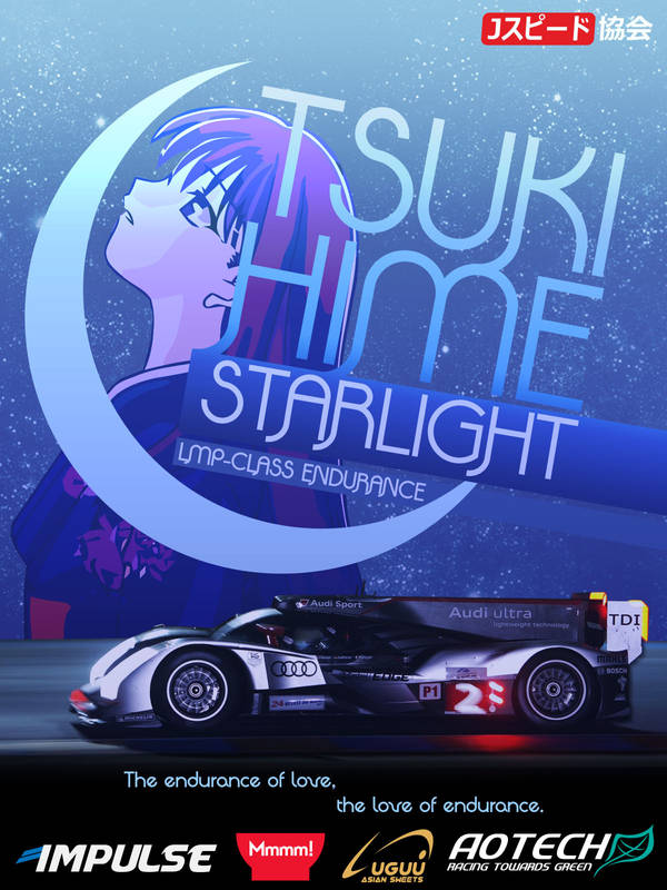 Tsukihime LMP-Class Endurance Poster by GTRAtomixsearch