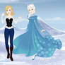 Elsa and Mathilde Frozen