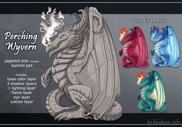 Sitting Wyvern 01 - P2U
