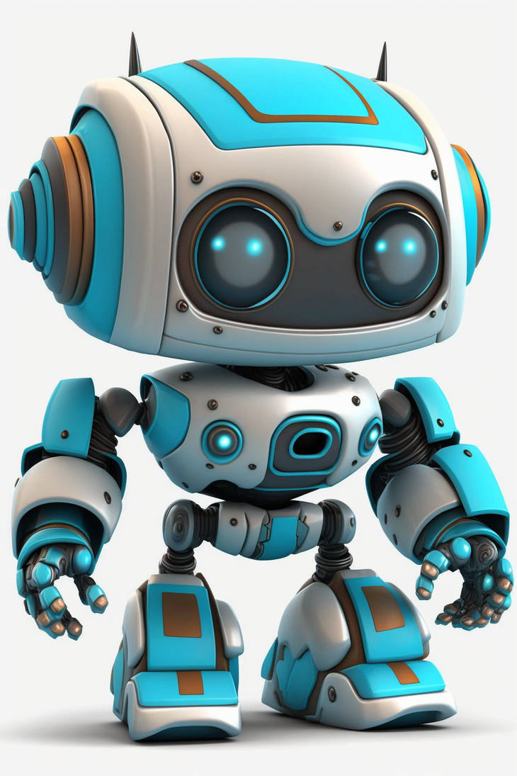 3D Cartoon Robot by Asparuxx on DeviantArt
