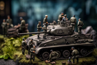 German Tank Miniature