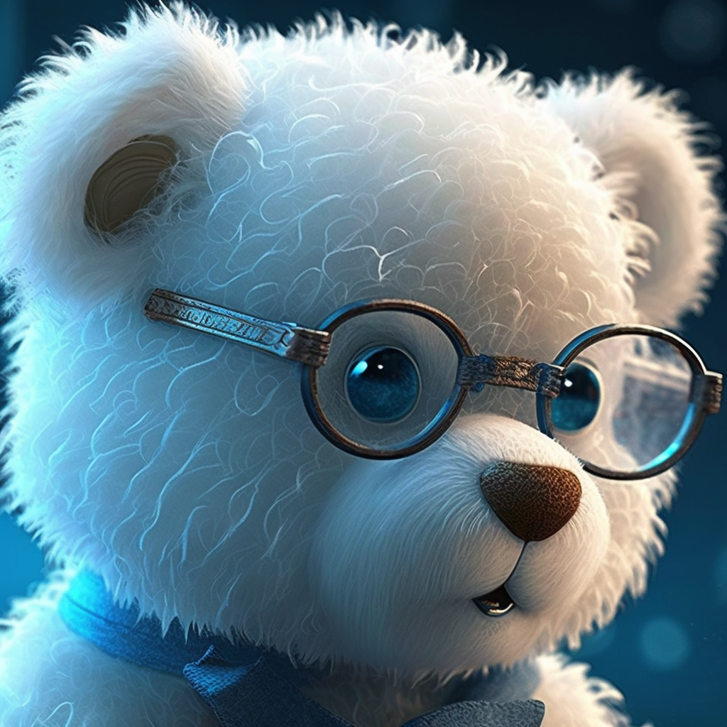 Teddy bear glasses sales
