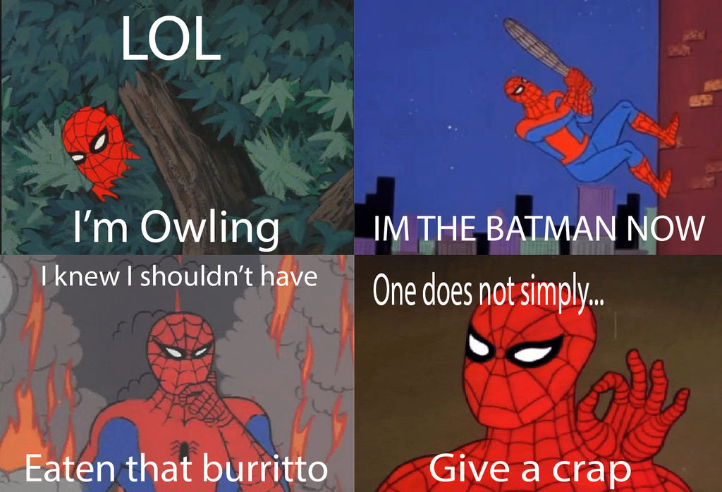 60's Spider Man meme by Scratts on DeviantArt