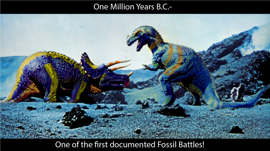 One million B.C. Fossil fight!