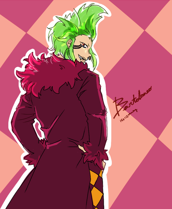 Bartolomeo - Bari Bari no Mi by DudnxJC on DeviantArt