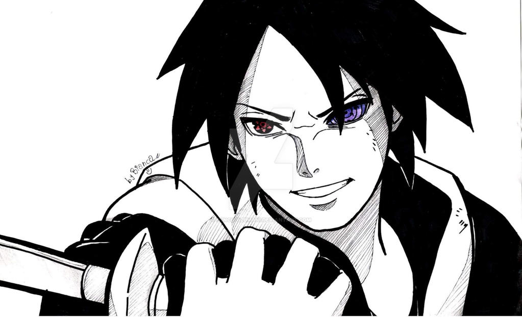 Sasuke Uchiha In Boruto Fan Art By Byncu Uzumaki On Deviantart
