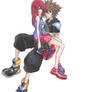 Sora and Kairi