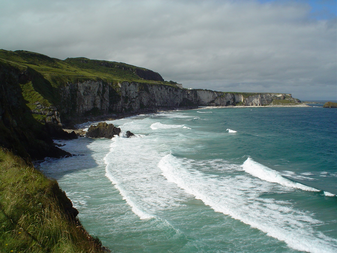 Cliffs near the giant causeway