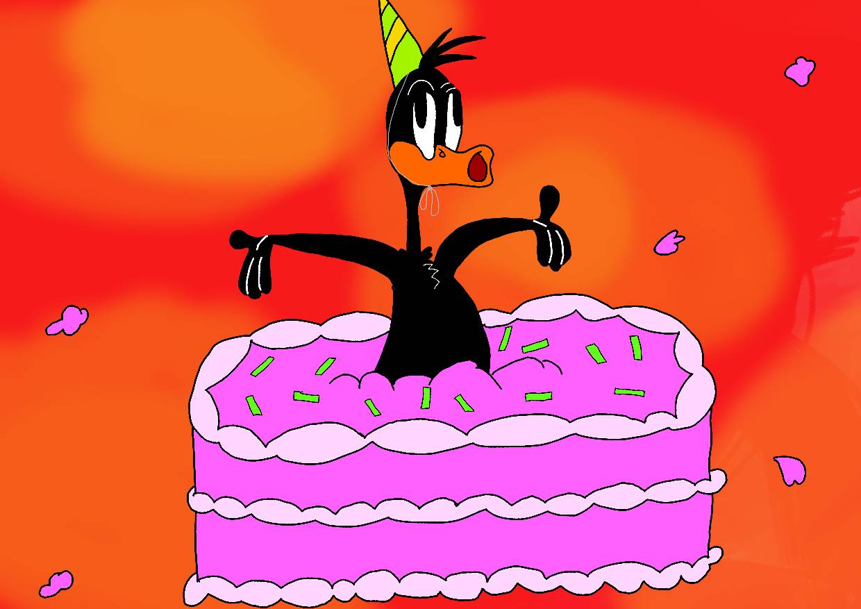 Happy 86th birthday, Daffy Duck! (Redraw) by TheCwazyCrowla on DeviantArt