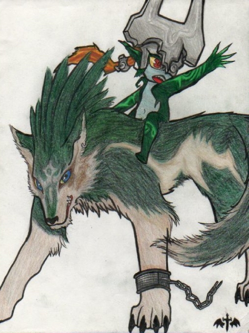 Midna and Link