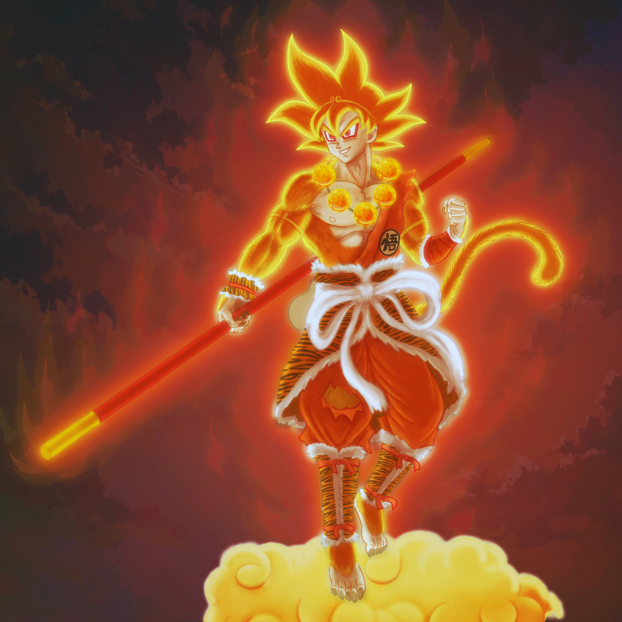 Sun Wukong Goku By Zachjacobs On Deviantart