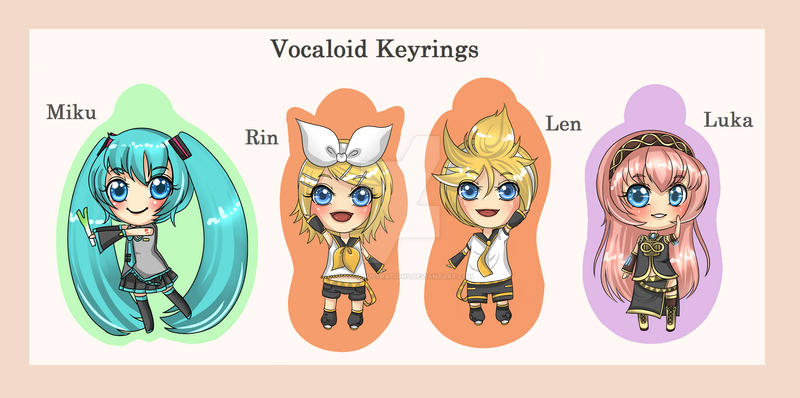 Key Rings Characters Keyrings 1 by Chao-Illustrations on DeviantArt
