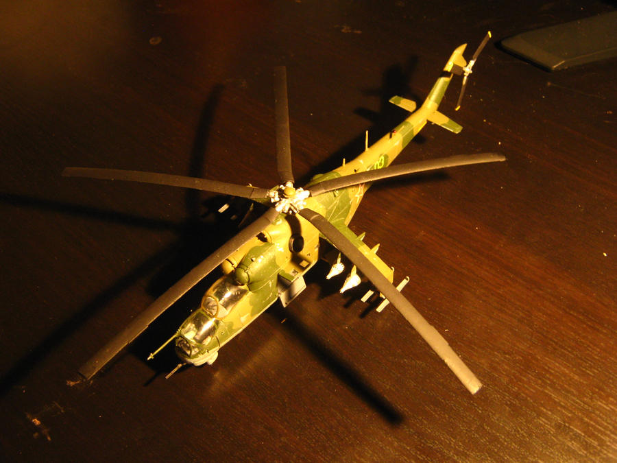 1/72 Scale MiL Mi-24 Hind D (Top)