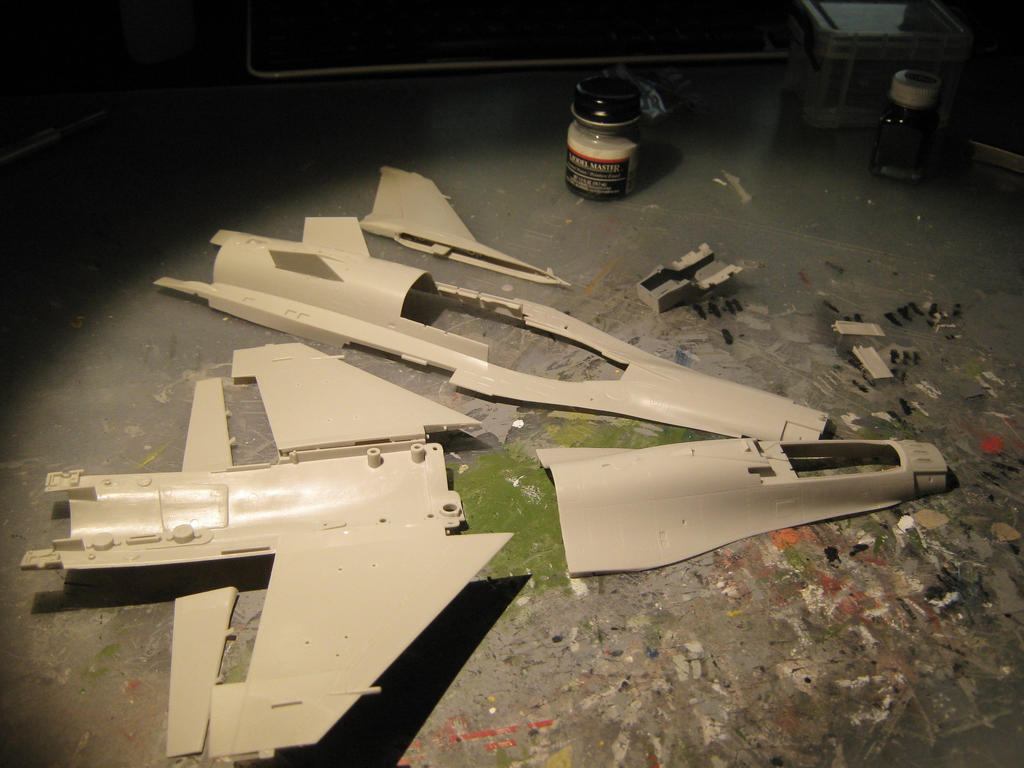 F-16CJ 'Block 50' progress.