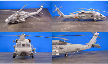 1/72 Scale SH-60B Sea Hawk Collage