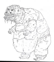 fat butt zombie