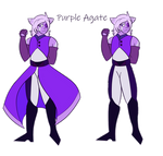 (T) Purple Agate Redesign by MoonShadow34