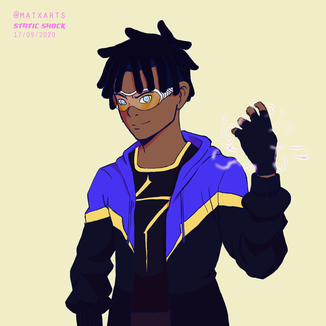 Static Shock by cyberpunkboy2099 on DeviantArt