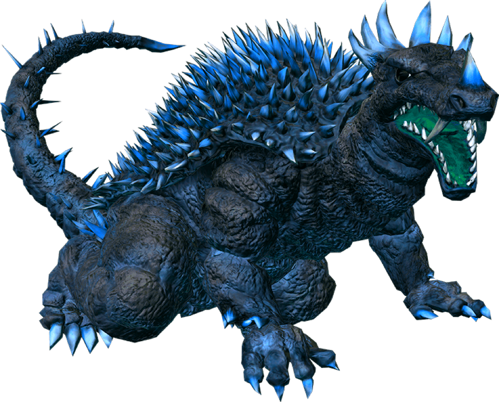 Crystal Angora Crystal anguirus by batnado on DeviantArt