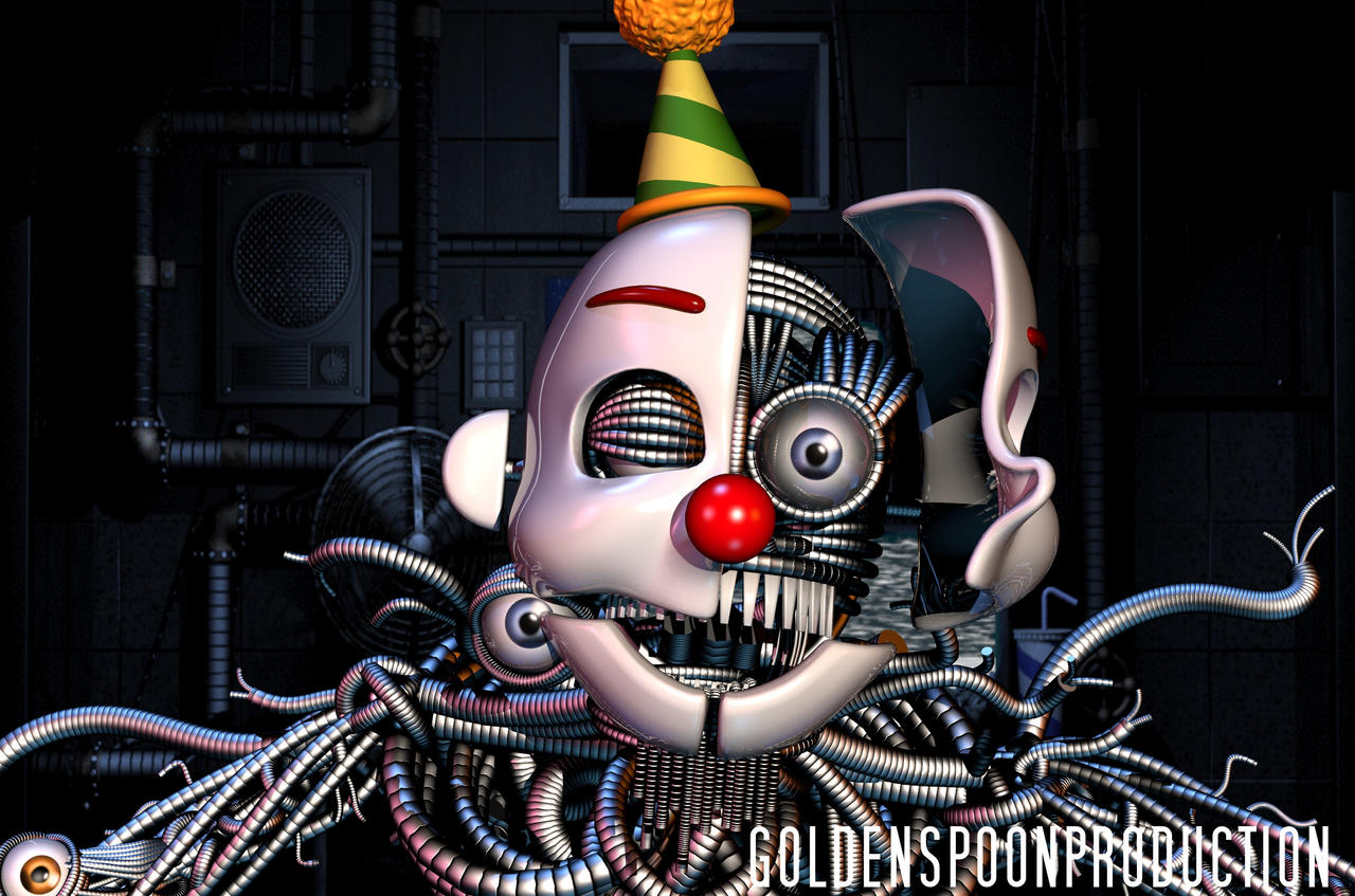 Ennard Render by GoldenSpoonProduct on DeviantArt