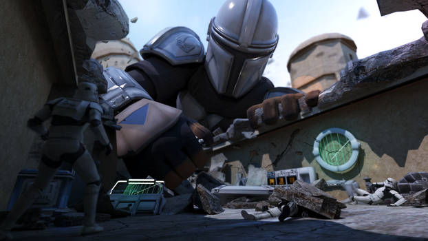 Macro Mandalorian - Bounty Hunting