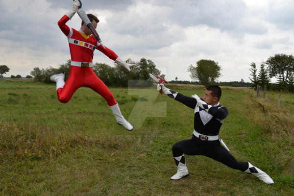 Red Space vs. Mighty Morphin Black.. ?