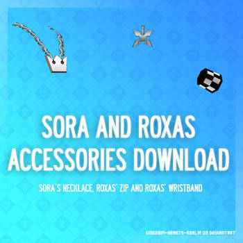 Sora's and Roxas' accessories - DL