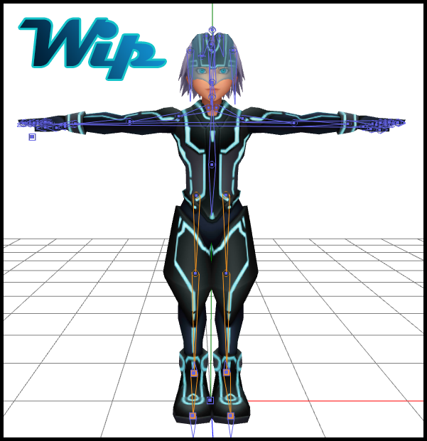 Riku The Grid - WIP