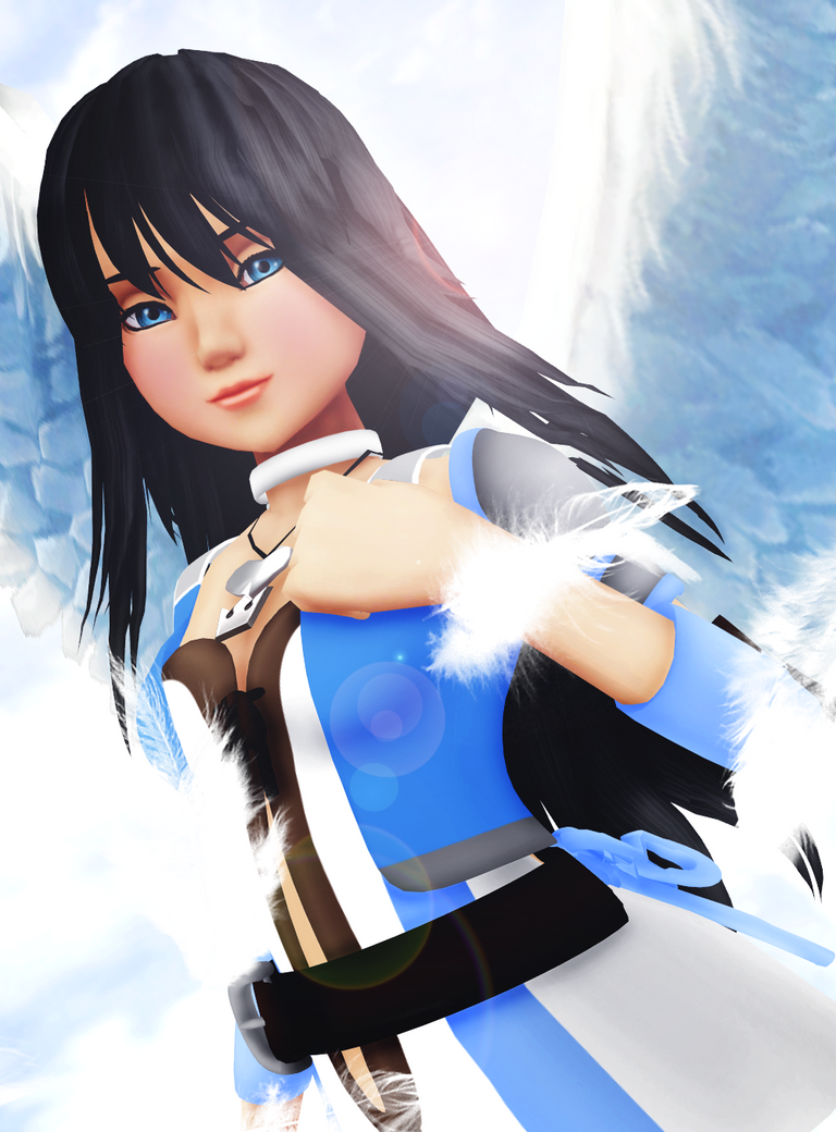 Render commission | Angelic beauty by SnowEmbrace on DeviantArt