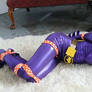 Cali Logan as Batgirl bound and gagged