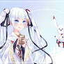 snowy, milky, miku  [+SPEEDPAINT]